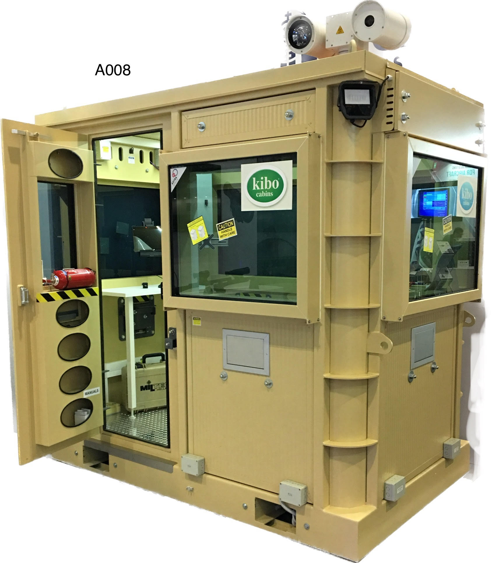 Armored security cabin for 2 people - KF2